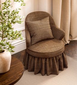Littlecombe Wool Fabric by Sanderson Muntjac/Maple