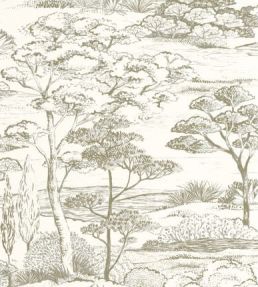 Littoral Wallpaper by Casadeco Argile