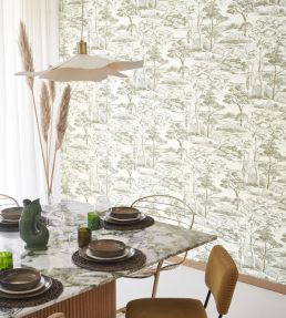 Littoral Wallpaper by Casadeco Argile