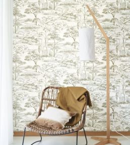 Littoral Wallpaper by Casadeco Argile