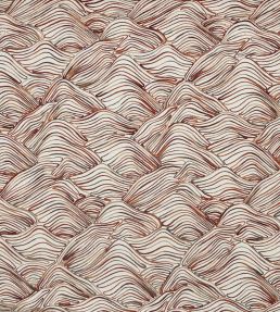 Liyana Fabric by Prestigious Textiles Cinnabar