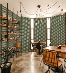 Llengues Wallpaper by Coordonne Cream