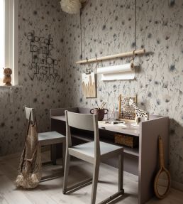 Lo Wallpaper by Sandberg Sage Green