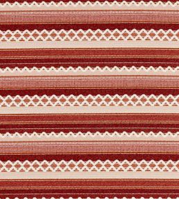 Lock Stitch Fabric by Scion Chilli/Ladybird Red/Blush
