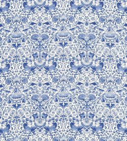 Lodden Fabric by Morris & Co China Blue