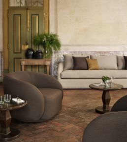 Loggia Fabric by Lizzo Chocolate