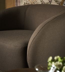 Loggia Fabric by Lizzo Chocolate
