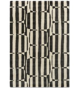 Scion Lohko Stripe rug Charcoal 123105120180-US Charcoal