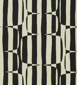 Lohko Stripe Wallpaper by Scion Liquorice