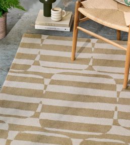 Scion Lohko Stripe rug Pebble 123101120180-US Pebble