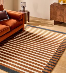 Asiatic Lois rug Rust & Teal MALO1201700001 Rust & Teal
