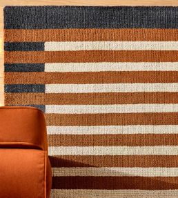 Asiatic Lois rug Rust & Teal MALO1201700001 Rust & Teal