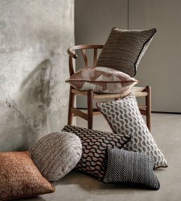 Loki Fabric by Clarke & Clarke Charcoal