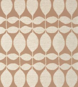 Lola Wallpaper by Thibaut Metallic Pewter on Rust