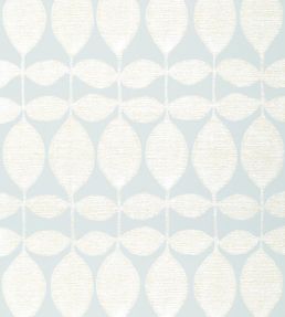 Lola Wallpaper by Thibaut Pearl on Soft Blue