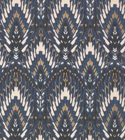 Lolana Wallpaper by Romo Cobalt