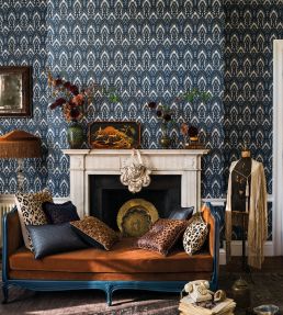 Lolana Wallpaper by Romo Slate