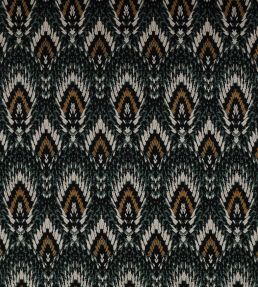 Lolana Velvet Fabric by Romo Indian Green