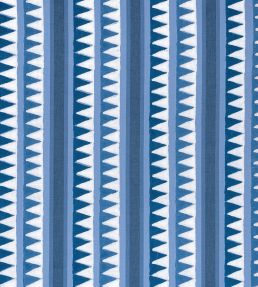Lomita Stripe Fabric by Thibaut Blue