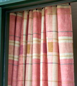London Check Fabric by George & Minnie Emerald