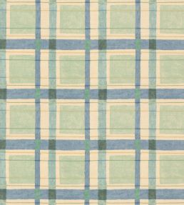 London Check Fabric by George & Minnie Periwinkle