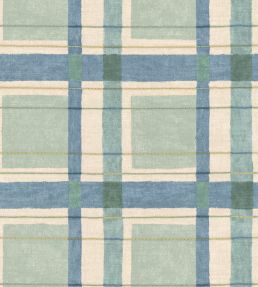 London Check Wallpaper by George & Minnie Periwinkle