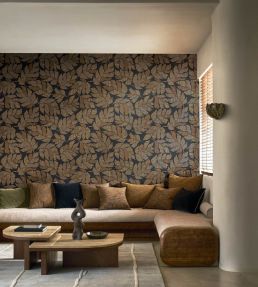 Lontara Wallpaper by Casamance Vert