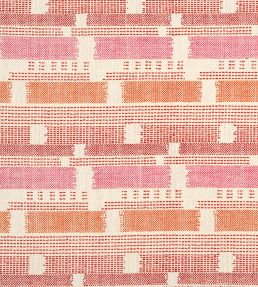 Loom Weave Fabric by Christopher Farr Cloth Hot Pink