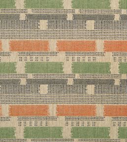 Loom Weave Fabric by Christopher Farr Cloth Orange