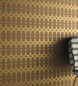 Loopy Link Wallpaper by Kirkby Design Pearl