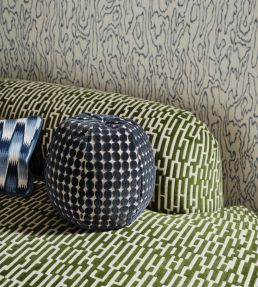 Great Hey Fabric by Harlequin Chocolate