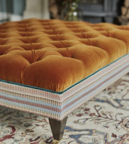 Lord Velvet Fabric by Ian Sanderson Smoke