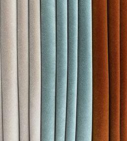 Lord Velvet Fabric by Ian Sanderson Smoke