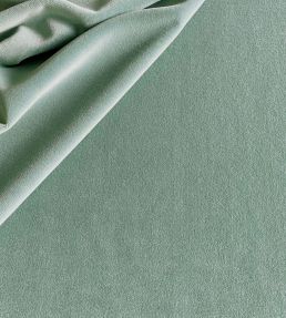 Lord Velvet Fabric by Ian Sanderson Sandstone Blue