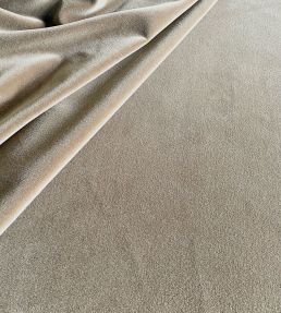 Lord Velvet Fabric by Ian Sanderson Smoke