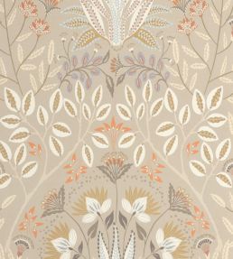 Lords Wallpaper by Casadeco Taupe