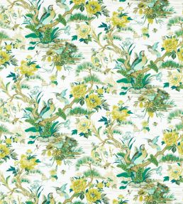 Loriini Fabric by Sanderson Botanical Green