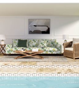 Loriini Fabric by Sanderson Botanical Green