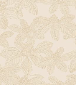 Lotus Wallpaper by Caselio Beige