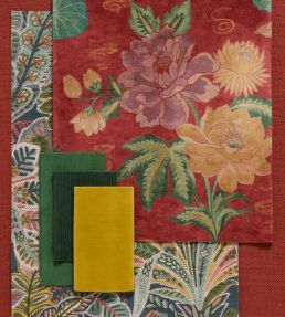 Lotus Garden Fabric by Liberty Lacquer