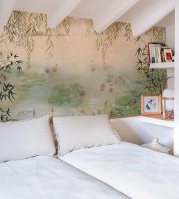 Lotus Mural by Coordonne Spring
