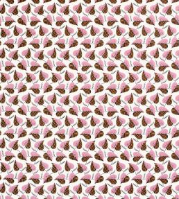 Love Leaves 1800 Wallpaper by CommonRoom Rose Pink, Saffron