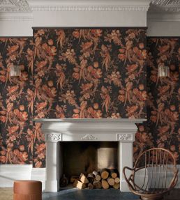 Lovebirds Wallpaper by Divine Savages Black