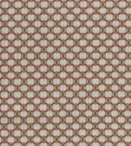 Loveden Fabric by Nina Campbell Red/Gold