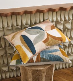Lovesong Cushion 40 x 60cm by Maison Casamance Moutarde Olive