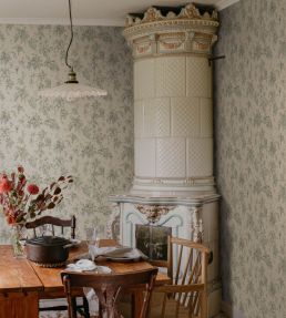 Lovisa Wallpaper by Sandberg Blue