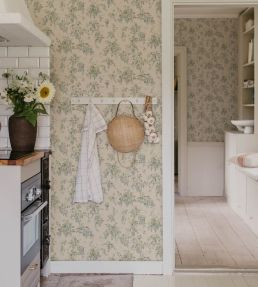 Lovisa Wallpaper by Sandberg Blue