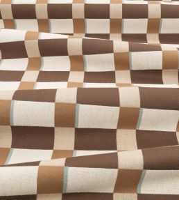 Lowen Fabric by Romo Chocolate