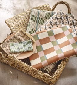Lowen Fabric by Romo Mango