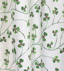Lucky Leaf Fabric by CommonRoom Clover Lawn